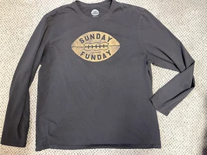 Life Is Good T-Shirt Erwachsene XL Smooth Tee Sunday Funday Langarm Herren - Bild 1 von 2