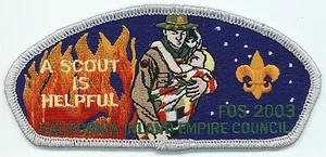 CSP - CALIF. INLAND EMPIRE COUNCIL - SA-92 - 2003 FOS (HILFREICH) - Bild 1 von 1