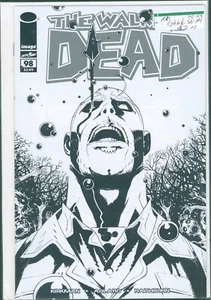 Walking DEAD #98 Wes Craig B+W Variant 15th Anniversary Edition 2018! - Picture 1 of 1