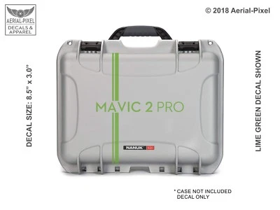 DJI Mavic 2 Pro Drone Case Decal  for Nanuk Pelican GoProfessional GPC & More  - Image 1 of 4