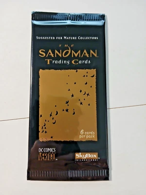 The Sandman - 1 pacote (1994, Skybox / Vertigo DC) pacotes de cartas colecionáveis vintage - Imagem 1 de 4