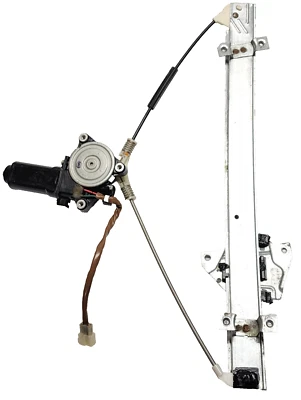 Conjunto de motor regulador de ventana eléctrica delantero derecho OEM Mitsubishi Galant 1989-93 Foto 1 de 4