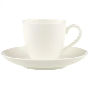 Villeroy & Boch - Anmut bianco - 12 tazze caffè espresso con piatto 10-4545-1410 - Imagen 1 de 1