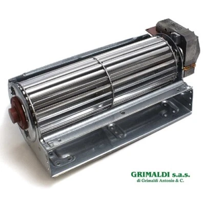 VENTILATORE TANGENZIALE MOTORE DESTRO PER FORNI STUFE A PELLET FRIGORIFERI 180mm - Immagine 1 di 4