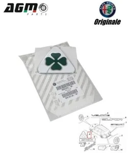 Emblem Initialen Modell Quatrefoil Seite Links Original Alfa Stelvio 50553293 - Bild 1 von 5