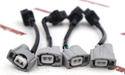 Arnés de cableado inyector TRC (4x) RDX 410cc a HONDA OBD1 adaptadores EG DC Foto 1 de 4