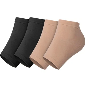 2 Pairs Heel Foot Guard Breathable Socks Men and Women Washable Sleeve Reusable - Imagen 1 de 12