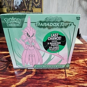 Pokemon PARADOX RIFT: Scarlet & Violet ETB FACTORY SEALED ELITE TRAINER BOX TCG - Picture 1 of 6