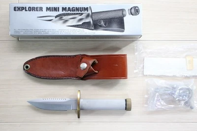 Explorer Mini Magnum Survival Knife 21-035 Seki Japan Kinryu MIB w/Kit D93 - Image 1 of 4