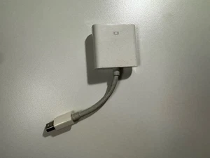 Genuine Apple Thunderbolt Mini DisplayPort to DVI Cable Monitor Adapter (A1305) - Picture 1 of 1