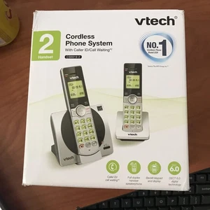 VTech CS6919-2 DECT 6.0 2-Handset Cordless Phone - Picture 1 of 4