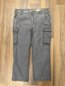 Carhartt Pantalone Cargo Uomo 42x30 (40x29) Grigio Abbigliamento da Lavoro Nuovo con etichette - Foto 1 di 16