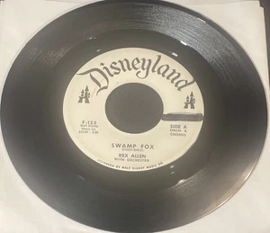 promo REX ALLEN - SWAMP FOX / Bronco Boogie 1959 Disneyland – F-125 VG++ - Picture 1 of 2
