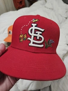 St. Louis Cardinals Mütze New Era 7 3/8 ths sehr guter Zustand! RAR Sauber!  - Bild 1 von 7
