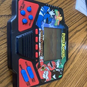 Vintage Mighty Morphin Power Rangers Tiger Barcodzz Handheld Electronic Game - Picture 1 of 6