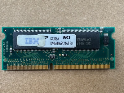 Samsung LAPTOP MEMORY, 32MB, SEC KMM466S424AT-F0 - Image 1 of 2