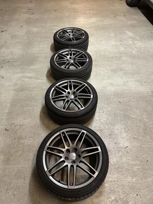 Original Audi TT 8J Titan Speedline 9Jx19 Zoll ET52 - 8J0601025AG / 8J0601025CG - Bild 1 von 4