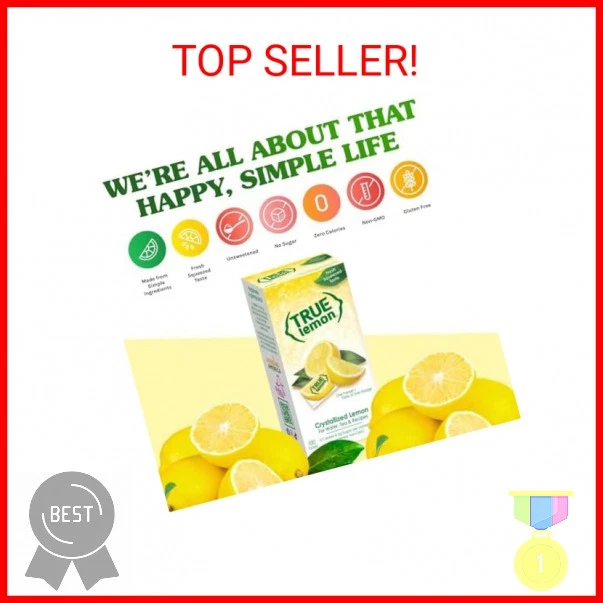 True Citrus True Lemon Bulk Dispenser Pack 2.82 Ounce