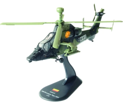 Eurocopter Tiger UHT - 2006 German Helicopter Model Diecast Amercom 1:72 - Image 1 of 4