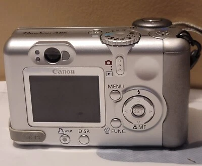 Цифровая камера Canon PowerShot A85 4,0 Мп - серебристая на запчасти - Изображение 1 из 4