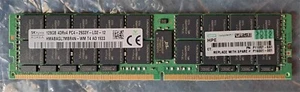 HPE 128GB Quad Rank DDR4-2933 Load Reduced Smart Memory P11040-B21 P11057-0A1 - Zdjęcie 1 z 2