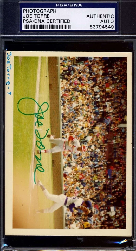 Joe Torre Psa/dna Signed Original 1/1 Photo Authenticated Autograph - Image 1 of 1