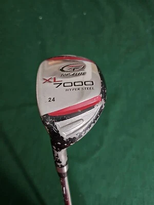Top Flite XL7000 Hyper Steel 24° Hybrid / Top Flite Steel Shaft / Left-Handed  - Image 1 of 4