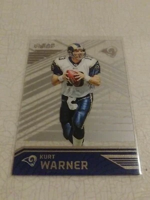 2016 KURT WARNER PANINI CLEAR VISION #79 CARD ST LOUIS RAMS CARDINALS PWE HOF - Image 1 of 2