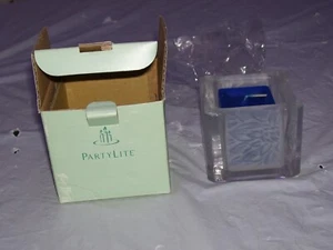 PartyLite Chrysanthemum Votive Candle Holder New With The Candle and Box - Picture 1 of 12