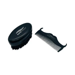 Pocket Size Beard Brush + Beard comb - Picture 1 of 8