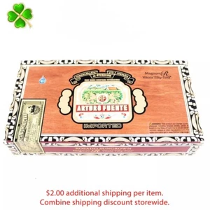 Caja de cigarros de madera vacía Arturo Fuente Magnum Vitola Cincuenta y dos 10,5" x 5,5" x 2" - Imagen 1 de 12