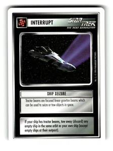 Tarjeta coleccionable Star Trek Unlimited Premiere 1994 interrupción barco incautación C - Imagen 1 de 4