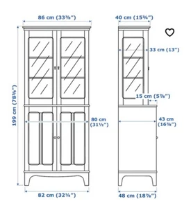 Ikea Lommpar display cabinet - Picture 1 of 5