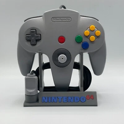 Suporte de controle Nintendo 64/suporte de tela N64, ótimo para colecionadores - Imagem 1 de 4