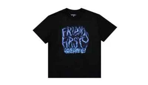 CARHARTT WIP RADIANT T-SHIRT BLACK/BABYBRUSH I032142 NEW S - Picture 1 of 3