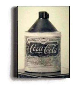 Rare Framed 1894 First Coca-Cola Coke Bottle Vintage Photo. Jumbo Giclee Print - Picture 1 of 3