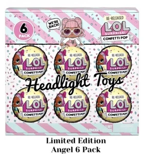 LOL Sorpresa Confeti Pop ÁNGEL 6 Pack Muñecas Hermana Grande Bolas Serie 3 Onda 1 - Imagen 1 de 14