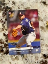 2019 TOPPS NOW POSTSEASON CARD MILWAUKEE BREWERS JUNIOR GUERRA ONLY 119 #PS-119