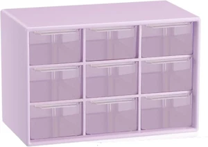 Small Drawer Organizer for Desk, Mini Desktop Drawer Organizer with 9 Clear Draw - Picture 1 of 12