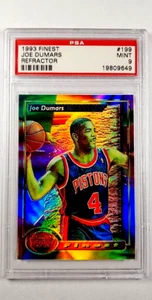 1993 1993-94 Topps Finest Refractor #199 Joe Dumars HOF PSA 9 *Only 6 Higher* - Picture 1 of 3