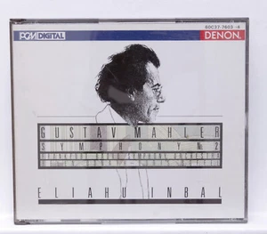 ELIAHU INBAL, HELENE DONATH ⸺ MAHLER symphony no.2 ⸺ DENON 2xCDs NM - Picture 1 of 2