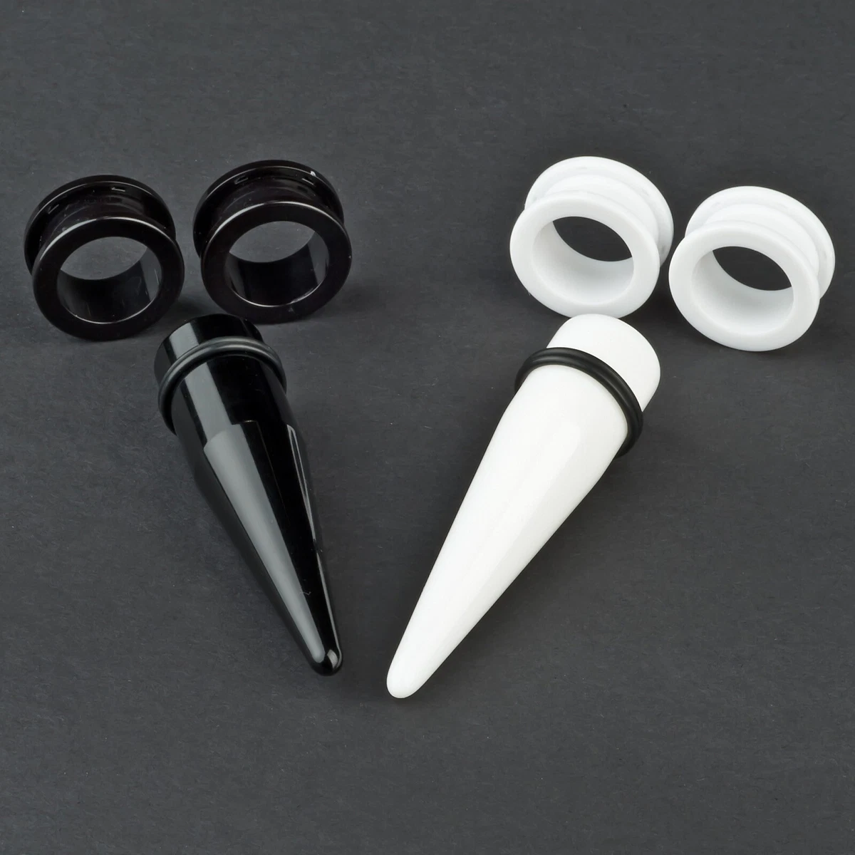 3-30 Mm Coppia Coppia Di Flesh Tunnel Triangolo Plug - Foto 4