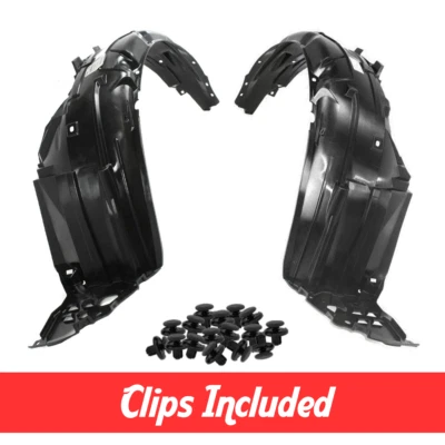 Driver and Passenger Side Fender Liner Set w/ Clips For 2010-2011 Honda Insight Foto 1 de 4
