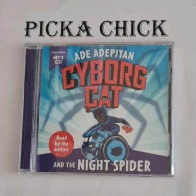 Cyborg Cat and the Night Spider By Ade Adepitan Audio Book Unabridged Ex-library - Image 1 of 4