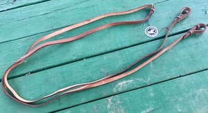 English Horse Flat Reins ELDONIAN BROOKES LTD Made In England. Light Oil - Imagen 1 de 3