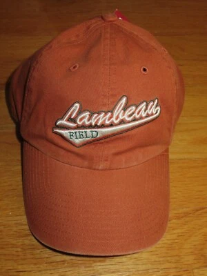 Twins GREEN BAY PACKERS LAMBEAU FIELD (Adjustable) Cap w/ Tags BART STARR - Image 1 of 2