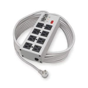 TRIPP LITE ISOBAR825ULTRA Surge Protector Strip,8 Outlet,Gray 2GZR3 - Picture 1 of 2