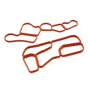 Car Engine Oil Filter Housing Oil Cooler Gasket Seal Kit For Benz C280 C300 C350 - Picture 1 of 6