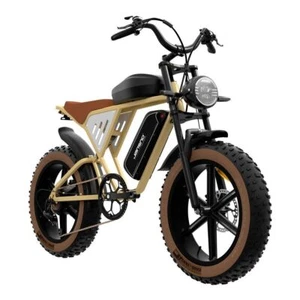 750W Electric Bicycle Fat Tire dual battery 48V 14A/20AH MTB 20" Offroad E-bike - Picture 1 of 24