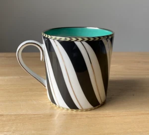 GOOD EARTH PALMERAI 3.25" Bone China Mug - India - EUC - Picture 1 of 4